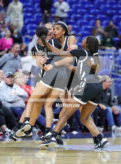 Thumbnail 3 in Coppell vs. Clark (UIL 5A Basketball State Semifinal) photogallery.