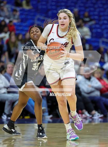 Thumbnail 2 in Coppell vs. Clark (UIL 5A Basketball State Semifinal) photogallery.