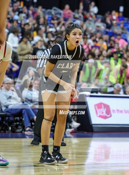 Thumbnail 1 in Coppell vs. Clark (UIL 5A Basketball State Semifinal) photogallery.