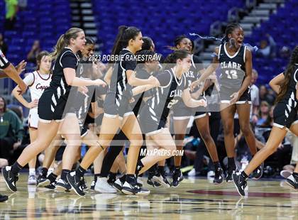 Thumbnail 1 in Coppell vs. Clark (UIL 5A Basketball State Semifinal) photogallery.