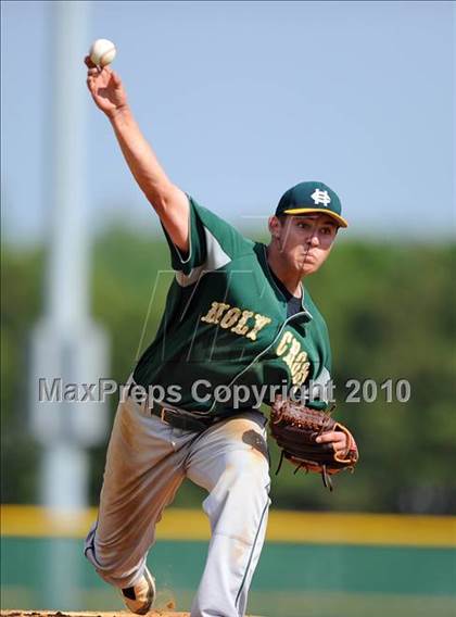 Thumbnail 1 in Bacon Academy @ Holy Cross (CIAC Class M 2nd Round) photogallery.