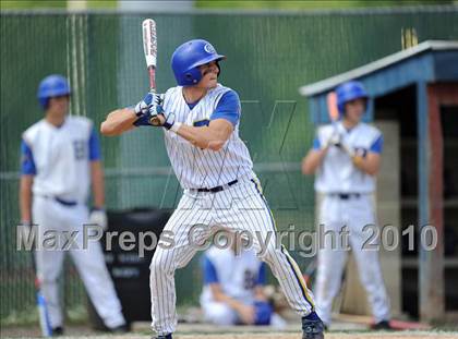 Thumbnail 1 in Bacon Academy @ Holy Cross (CIAC Class M 2nd Round) photogallery.