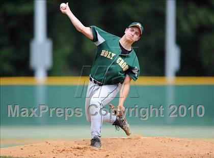 Thumbnail 2 in Bacon Academy @ Holy Cross (CIAC Class M 2nd Round) photogallery.