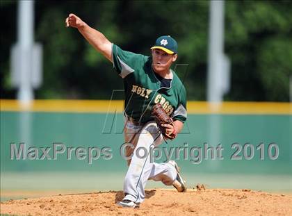 Thumbnail 1 in Bacon Academy @ Holy Cross (CIAC Class M 2nd Round) photogallery.