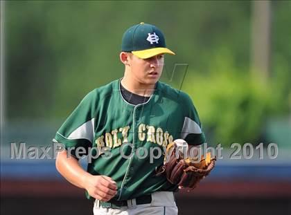 Thumbnail 3 in Bacon Academy @ Holy Cross (CIAC Class M 2nd Round) photogallery.