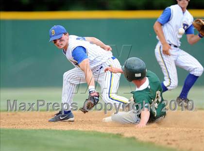 Thumbnail 2 in Bacon Academy @ Holy Cross (CIAC Class M 2nd Round) photogallery.