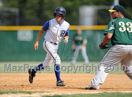 Thumbnail 2 in Bacon Academy @ Holy Cross (CIAC Class M 2nd Round) photogallery.