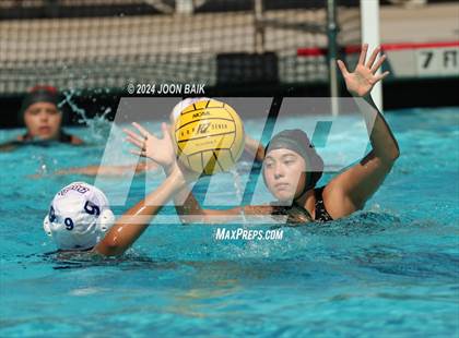 Thumbnail 3 in Dublin vs Moreau Catholic (Battle of the Bay) photogallery.