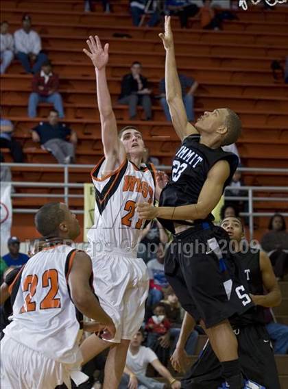 Thumbnail 3 in Summit vs. West (Whataburger Basketball Tournament) photogallery.