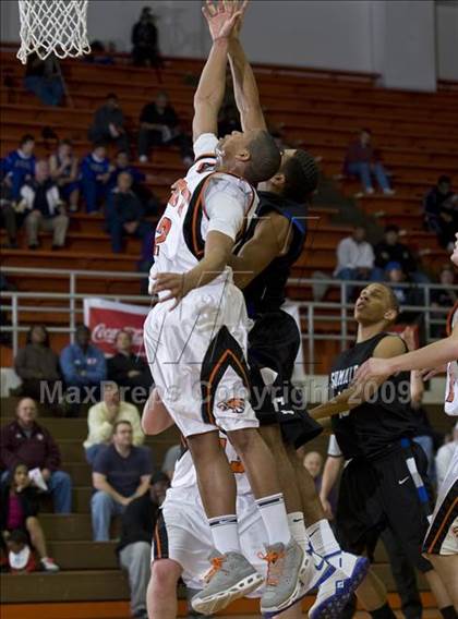 Thumbnail 2 in Summit vs. West (Whataburger Basketball Tournament) photogallery.