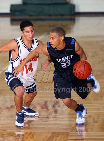 Thumbnail 1 in Seven Lakes vs. Summit (McDonald's Texas Invitational) photogallery.