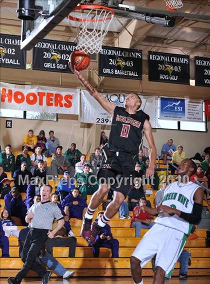Thumbnail 3 in Fort Myers vs. Melrose (City of Palms Classic) photogallery.
