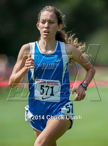 Thumbnail 2 in Stanford Invitational Girls 5K Seeded Race photogallery.