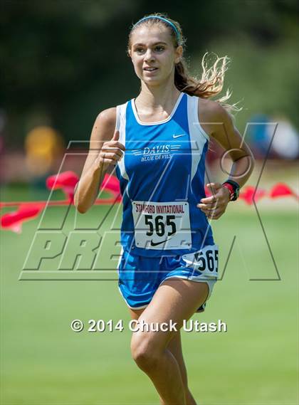 Thumbnail 2 in Stanford Invitational Girls 5K Seeded Race photogallery.