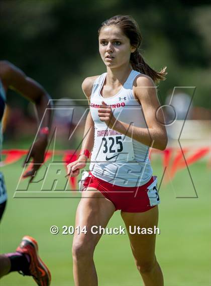 Thumbnail 2 in Stanford Invitational Girls 5K Seeded Race photogallery.