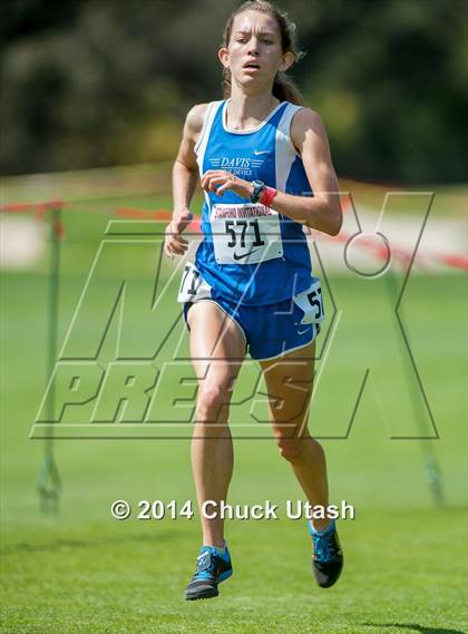 Thumbnail 2 in Stanford Invitational Girls 5K Seeded Race photogallery.