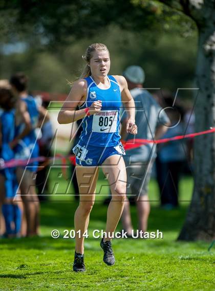 Thumbnail 3 in Stanford Invitational Girls 5K Seeded Race photogallery.