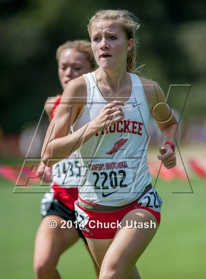 Thumbnail 1 in Stanford Invitational Girls 5K Seeded Race photogallery.