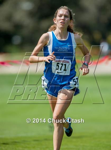 Thumbnail 3 in Stanford Invitational Girls 5K Seeded Race photogallery.