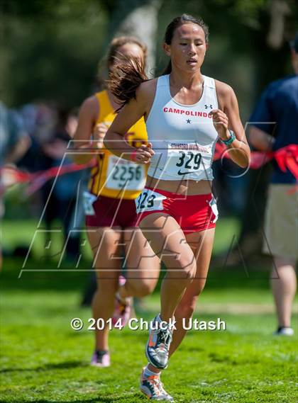 Thumbnail 1 in Stanford Invitational Girls 5K Seeded Race photogallery.