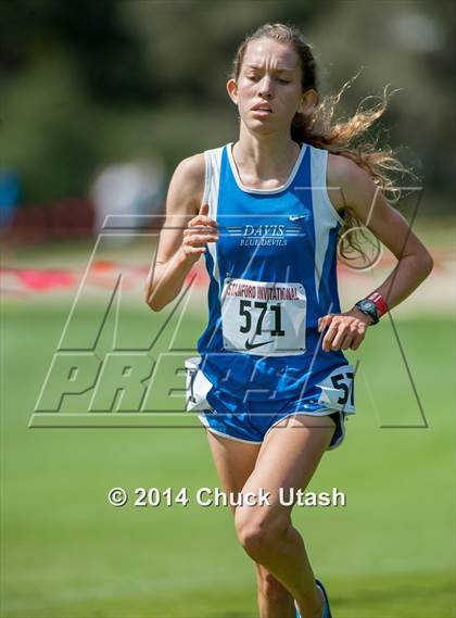 Thumbnail 1 in Stanford Invitational Girls 5K Seeded Race photogallery.