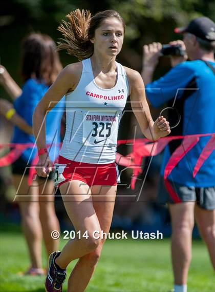 Thumbnail 3 in Stanford Invitational Girls 5K Seeded Race photogallery.