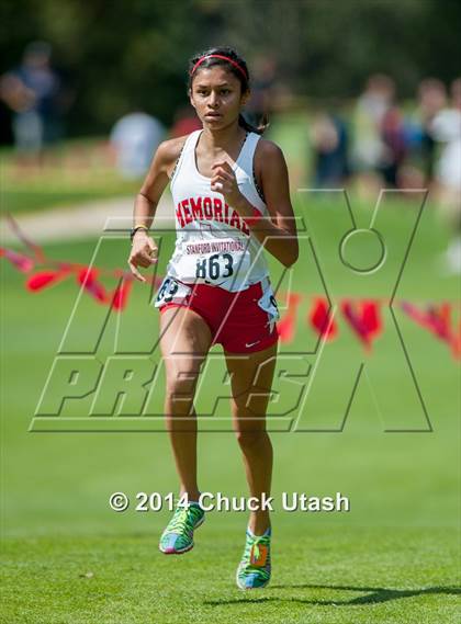 Thumbnail 1 in Stanford Invitational Girls 5K Seeded Race photogallery.