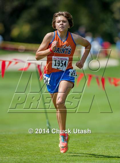 Thumbnail 2 in Stanford Invitational Girls 5K Seeded Race photogallery.