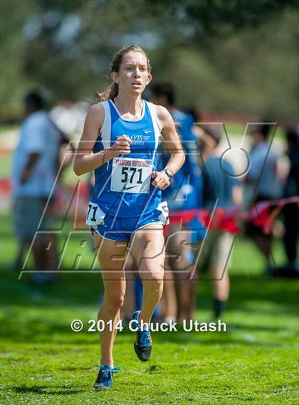 Thumbnail 2 in Stanford Invitational Girls 5K Seeded Race photogallery.