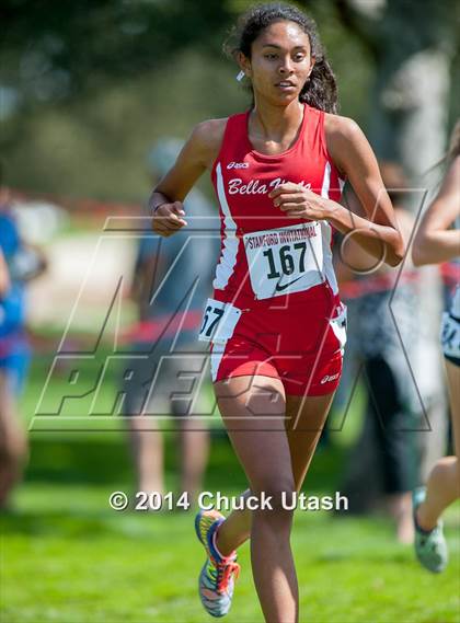 Thumbnail 2 in Stanford Invitational Girls 5K Seeded Race photogallery.