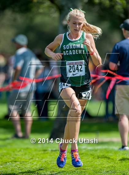 Thumbnail 2 in Stanford Invitational Girls 5K Seeded Race photogallery.