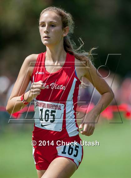 Thumbnail 1 in Stanford Invitational Girls 5K Seeded Race photogallery.