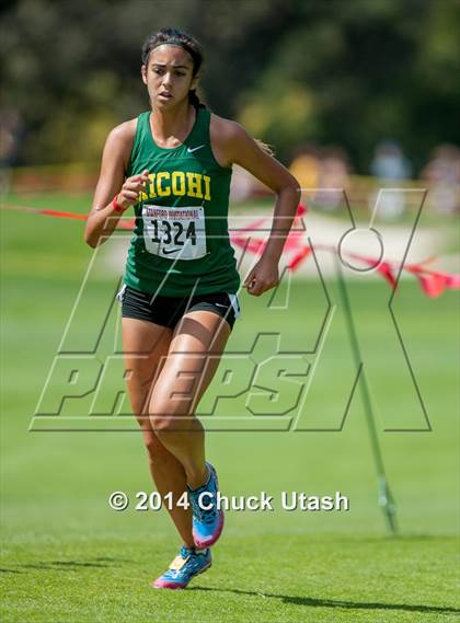 Thumbnail 2 in Stanford Invitational Girls 5K Seeded Race photogallery.