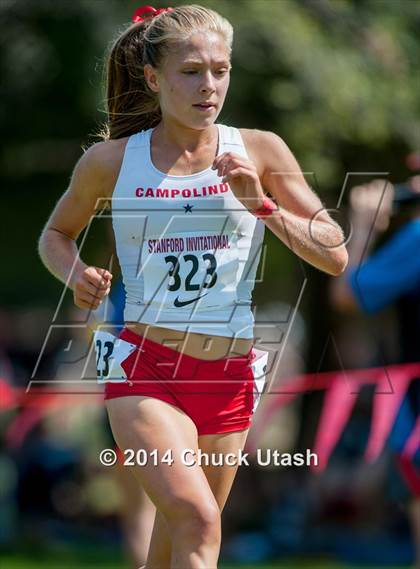 Thumbnail 3 in Stanford Invitational Girls 5K Seeded Race photogallery.