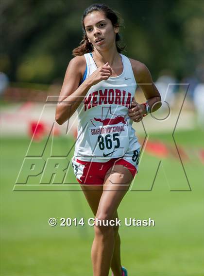 Thumbnail 3 in Stanford Invitational Girls 5K Seeded Race photogallery.