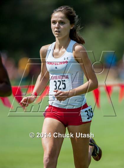 Thumbnail 3 in Stanford Invitational Girls 5K Seeded Race photogallery.