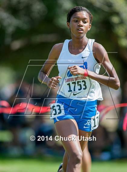 Thumbnail 1 in Stanford Invitational Girls 5K Seeded Race photogallery.