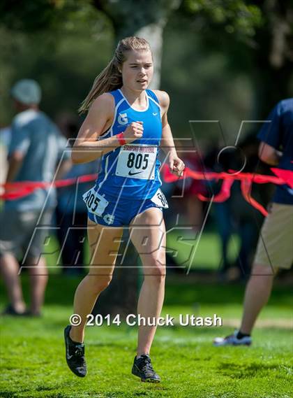 Thumbnail 1 in Stanford Invitational Girls 5K Seeded Race photogallery.