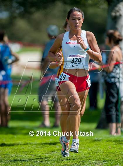 Thumbnail 3 in Stanford Invitational Girls 5K Seeded Race photogallery.