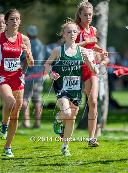 Thumbnail 3 in Stanford Invitational Girls 5K Seeded Race photogallery.