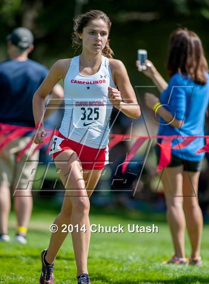 Thumbnail 2 in Stanford Invitational Girls 5K Seeded Race photogallery.