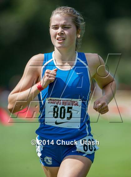 Thumbnail 1 in Stanford Invitational Girls 5K Seeded Race photogallery.