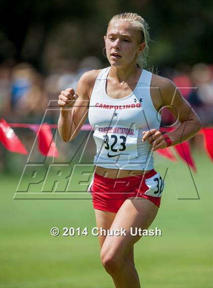 Thumbnail 2 in Stanford Invitational Girls 5K Seeded Race photogallery.