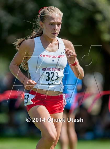 Thumbnail 2 in Stanford Invitational Girls 5K Seeded Race photogallery.