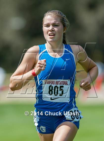 Thumbnail 3 in Stanford Invitational Girls 5K Seeded Race photogallery.