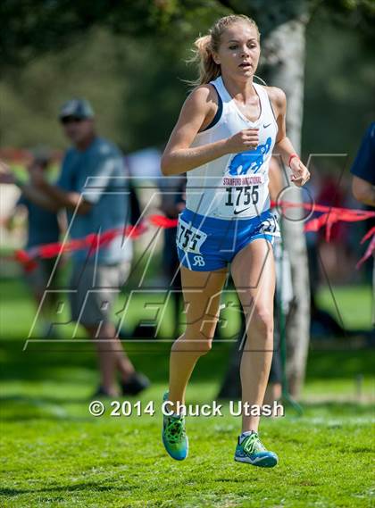 Thumbnail 1 in Stanford Invitational Girls 5K Seeded Race photogallery.