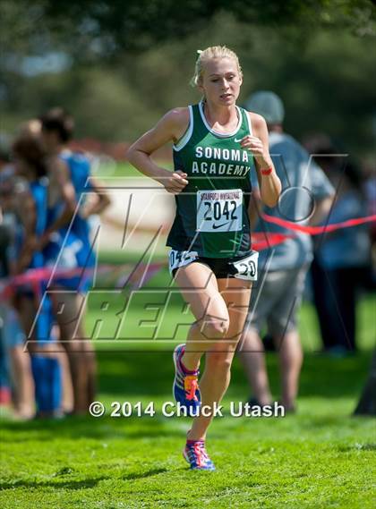 Thumbnail 3 in Stanford Invitational Girls 5K Seeded Race photogallery.