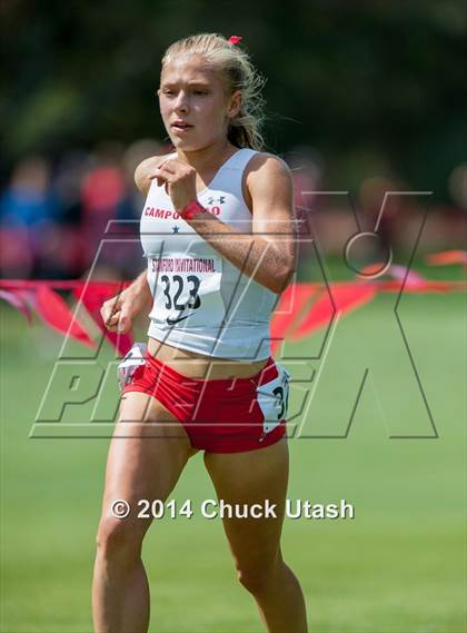 Thumbnail 1 in Stanford Invitational Girls 5K Seeded Race photogallery.