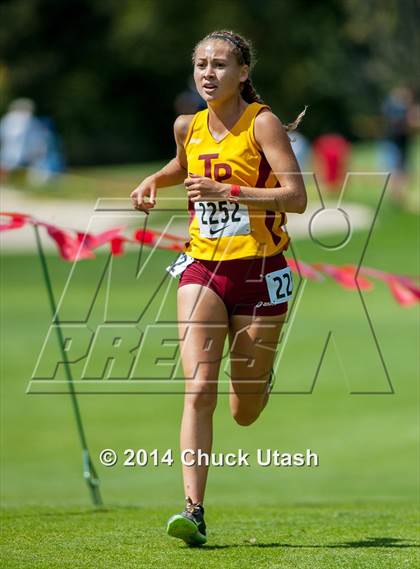 Thumbnail 2 in Stanford Invitational Girls 5K Seeded Race photogallery.