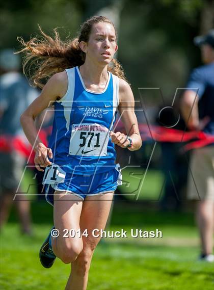 Thumbnail 3 in Stanford Invitational Girls 5K Seeded Race photogallery.
